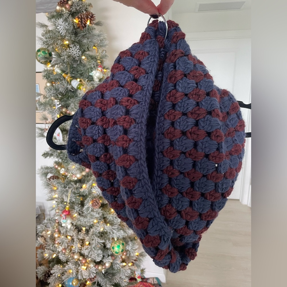 Cozy and warm infinity scarf